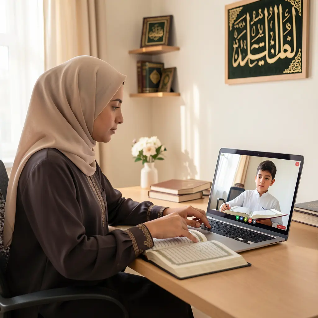 Female Tajweed Teacher Online for Kids