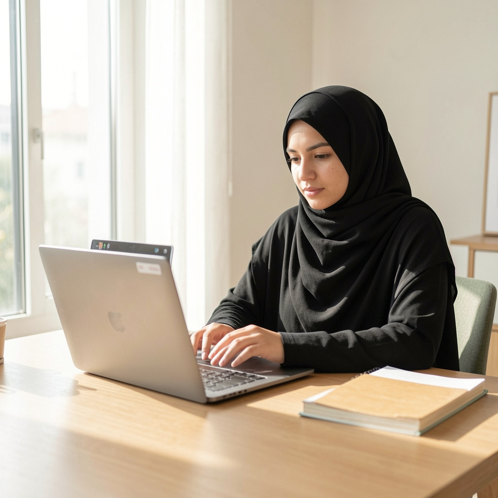 Female Quran Tutor is taking Quran Recitation Class for kids online