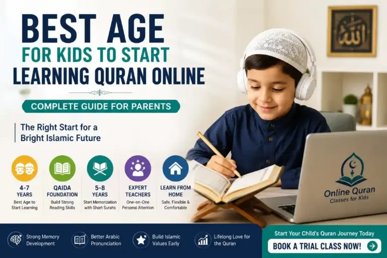 Best age for student to learn Quran