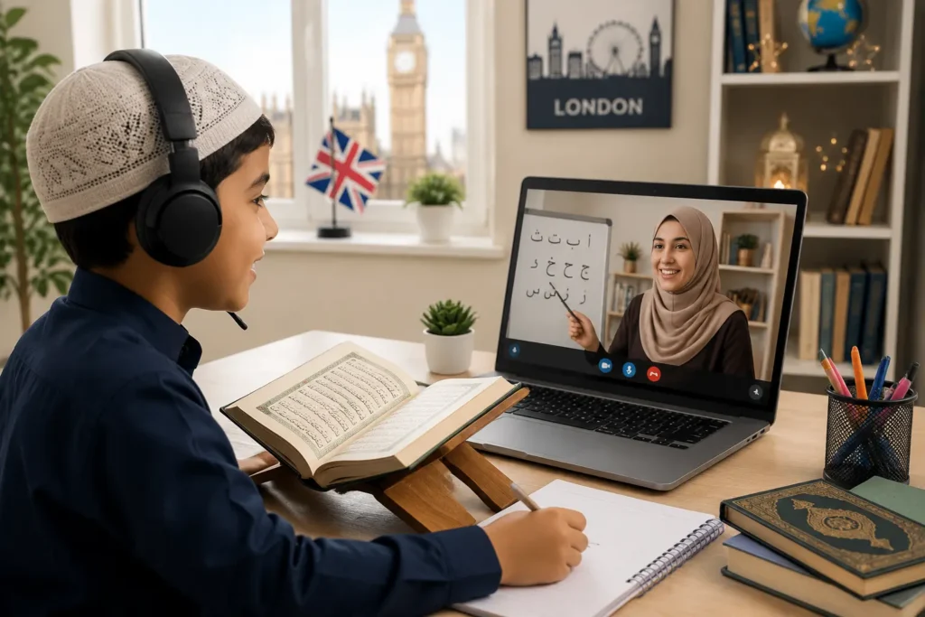 online Quran classes for kids UK