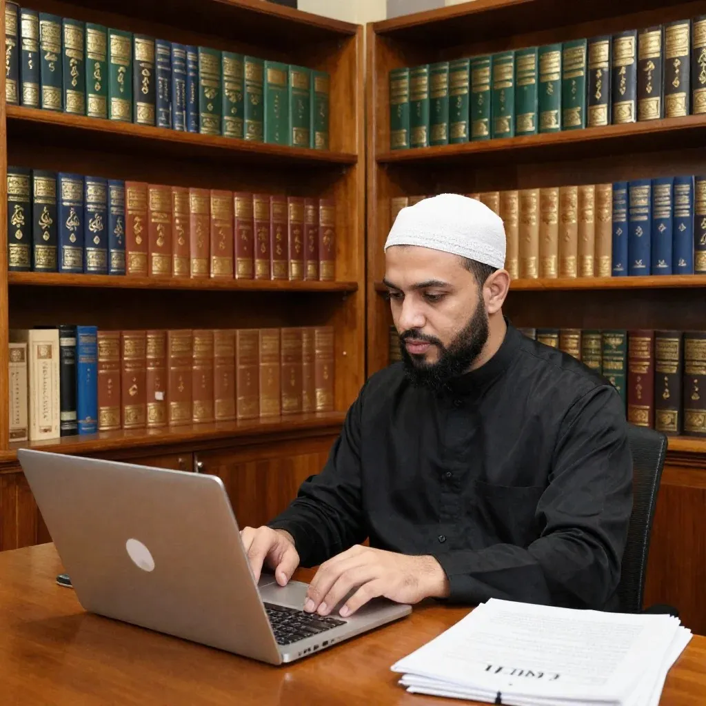 A Quran teacher taking online Quran classes for kids in Australia