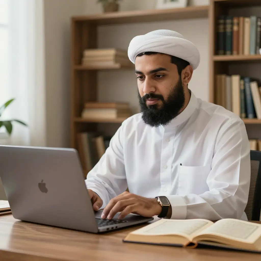 Our Quran teacher taking Online Quran classes for kids in Japan