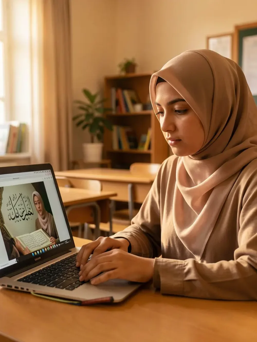 online female madni qaida teacher