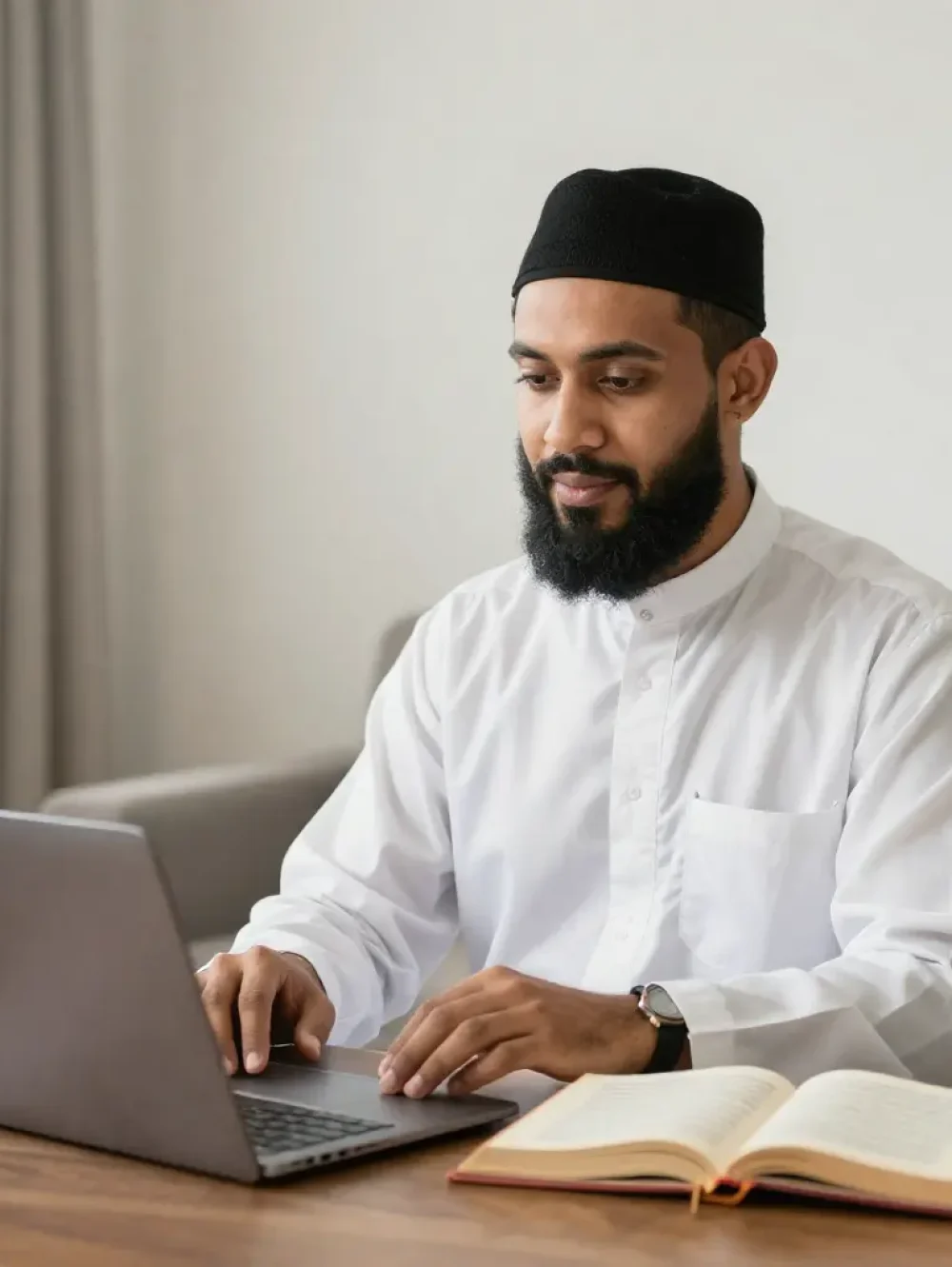 Online Quran tutor taking class online Quran class in USA on Micro soft Team